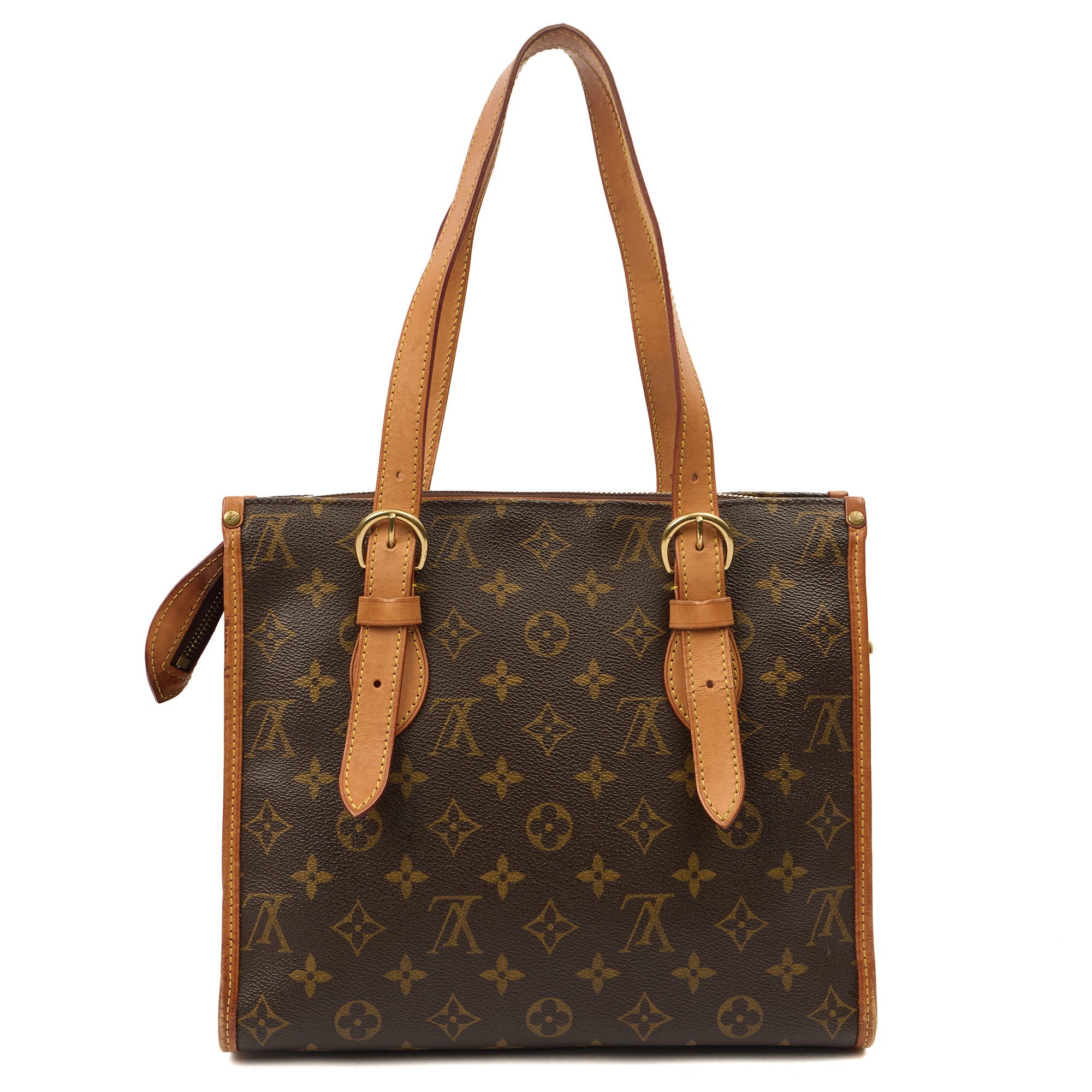 Louis Vuitton Tote Popincourt Haut  in Monogram, Canvas — Front View