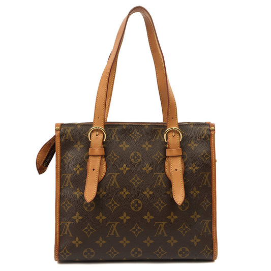 Louis Vuitton Tote Popincourt Haut  in Monogram, Canvas — Front View