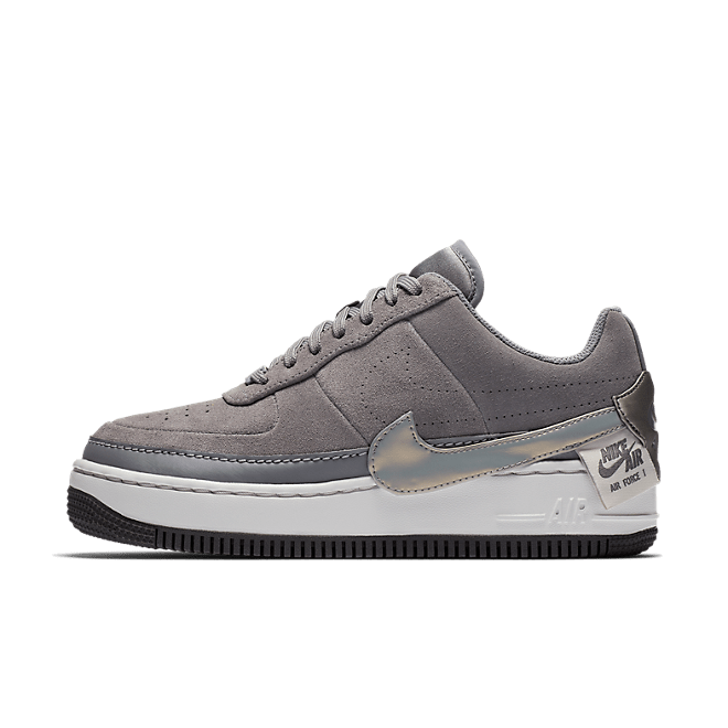 Nike Air Force 1 WMNS Jester Low 'Gunsmoke' — UK 2.5 | EU 35.5 | US 5 — Front View