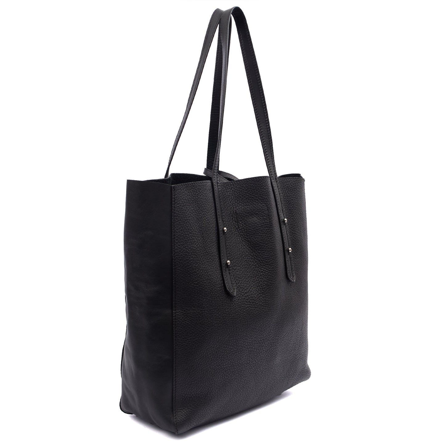 Aspinal of London Tote London Tote - Midi in Black, Leather — Alternate View 9