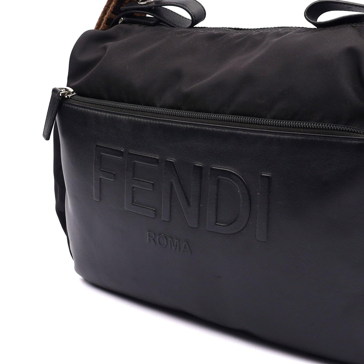 Fendi Tote Baby Changing Bag in Black, Fabric — Lifestyle View