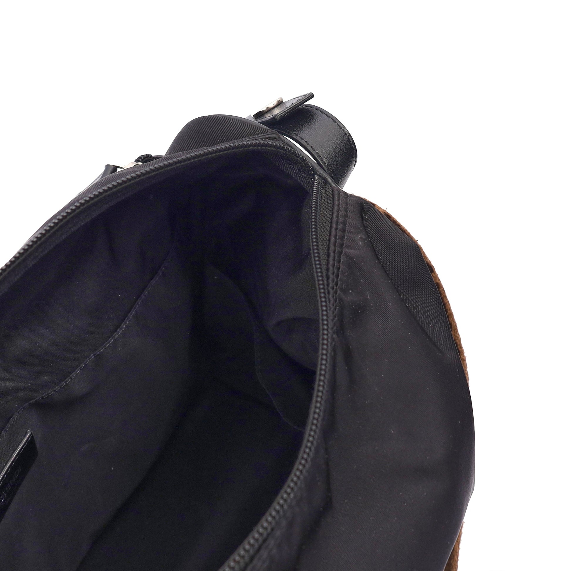 Fendi Tote Baby Changing Bag in Black, Fabric — Detail View