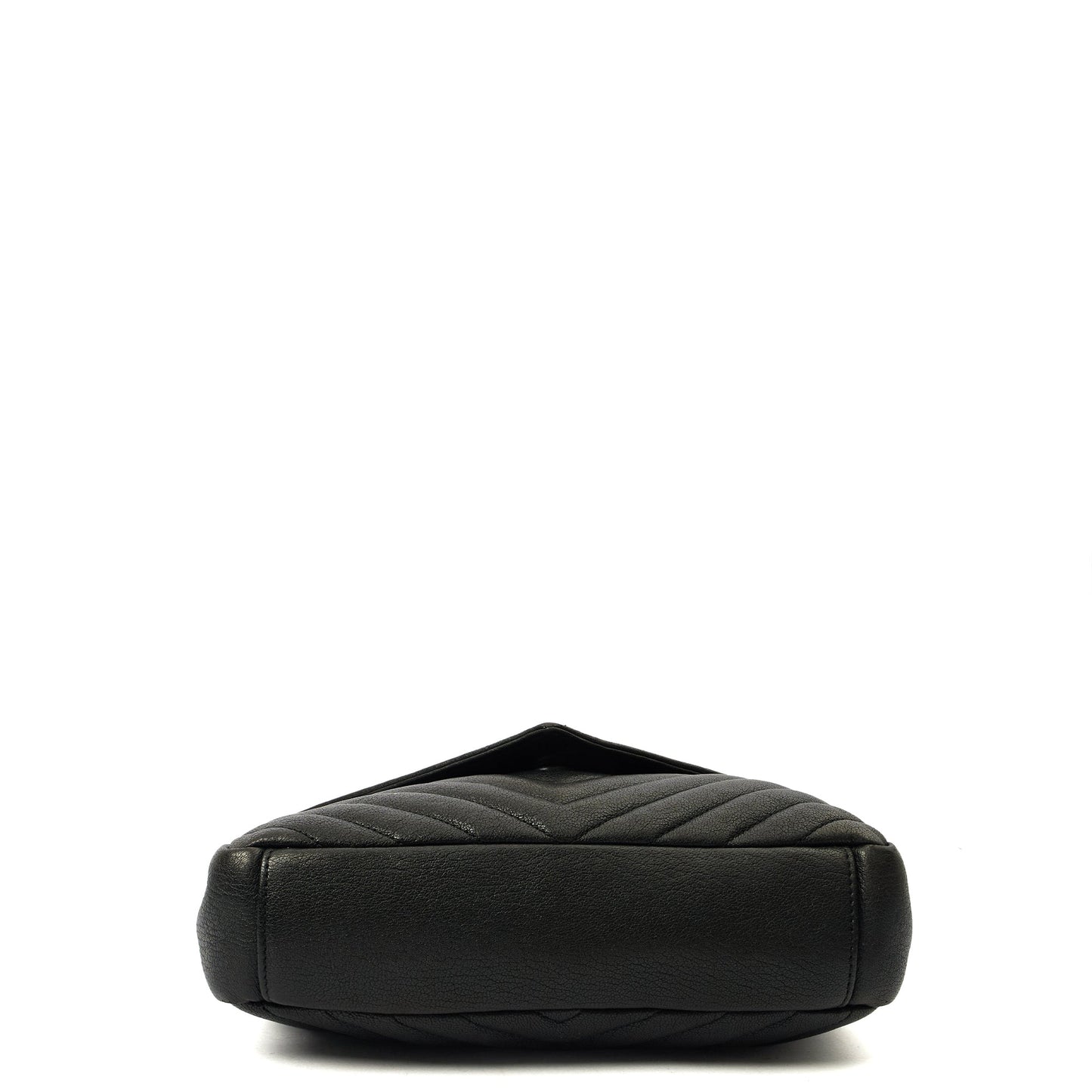 Saint Laurent Cross Body College - Medium in Black, Leather — Top View