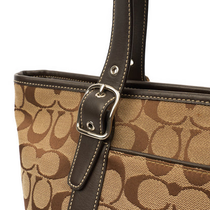 Coach Tote Vintage Canvas Tote in Neutral — Alternate View 15