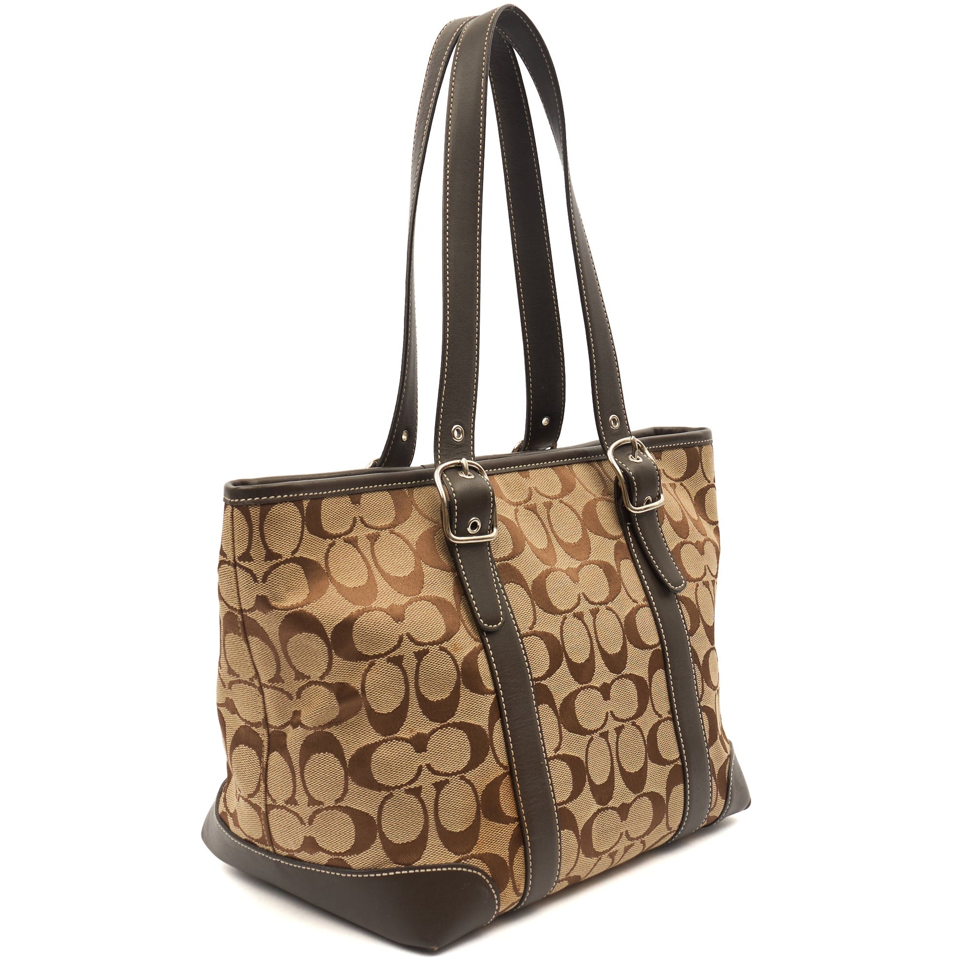 Coach Tote Vintage Canvas Tote in Neutral — Alternate View 16