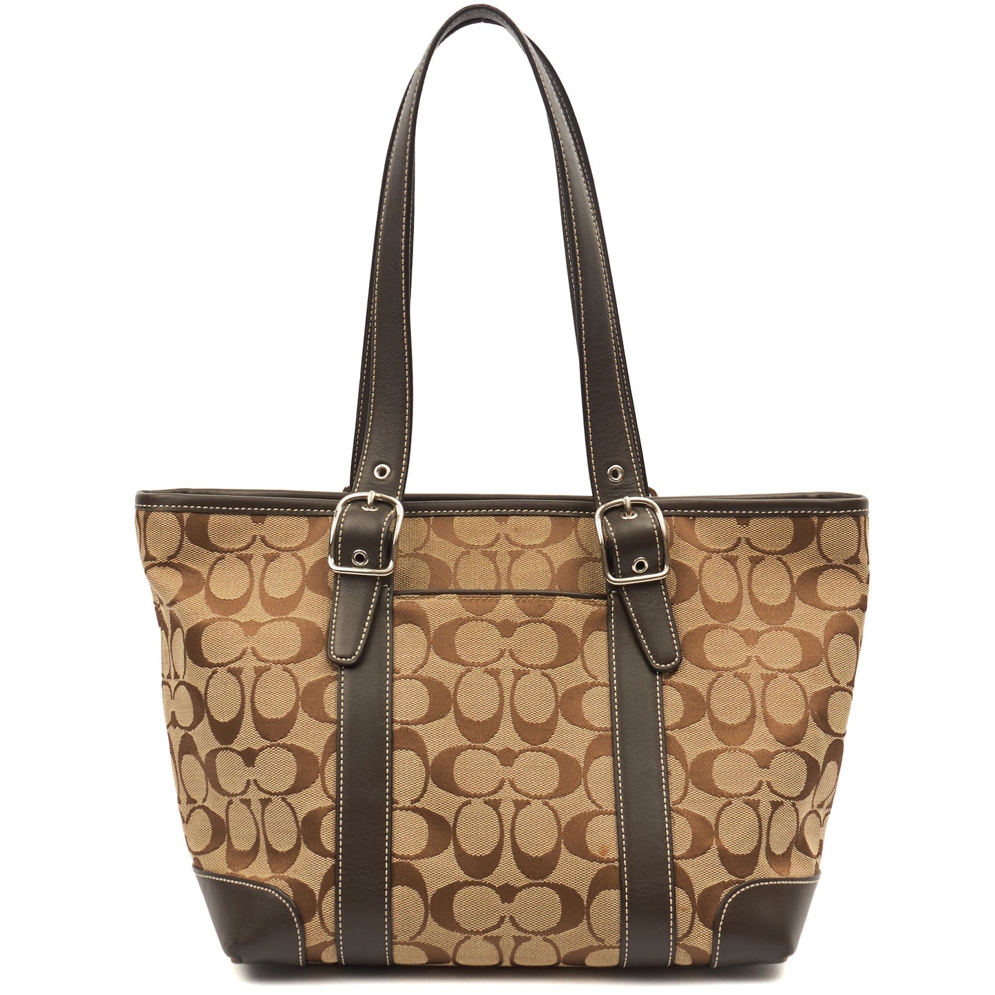 Coach Tote Vintage Canvas Tote in Neutral — Alternate View 8