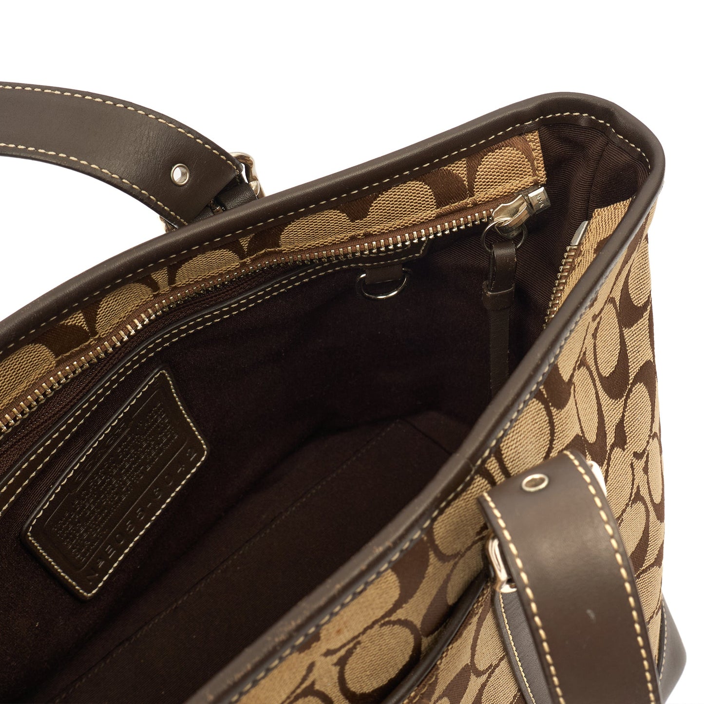Coach Tote Vintage Canvas Tote in Neutral — Alternate View 19