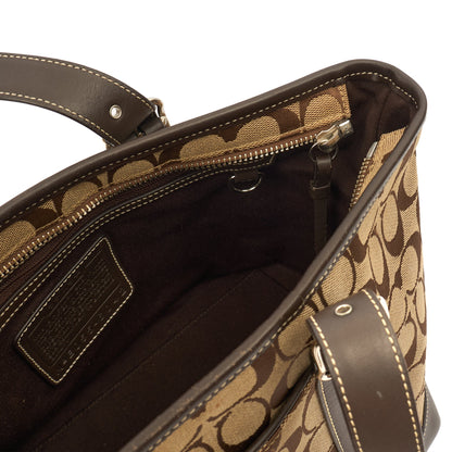 Coach Tote Vintage Canvas Tote in Neutral — Alternate View 19
