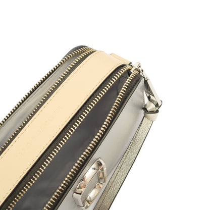 Marc Jacobs Cross Body Snapshot in Grey, Leather — Alternate View 11