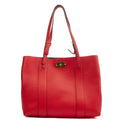 Mulberry Tote Bayswater Tote - Small in Scarlet Red, Leather — Front View