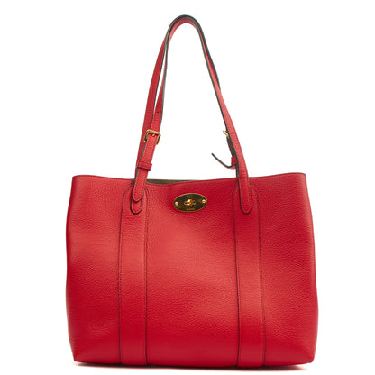 Mulberry Tote Bayswater Tote - Small in Scarlet Red, Leather — Alternate View 7