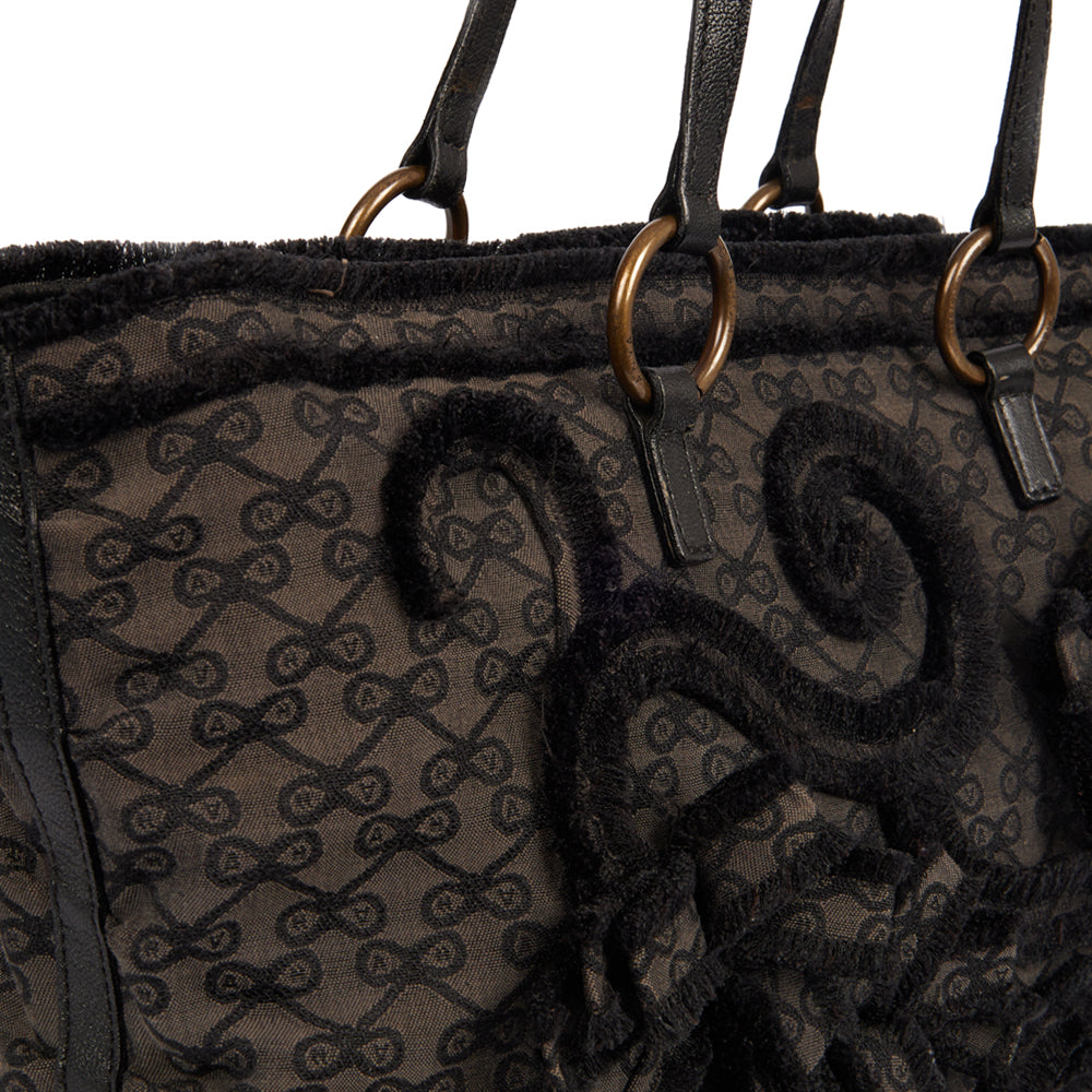 Anya Hindmarch Tote Tote in Black, Fabric — Alternate View 24