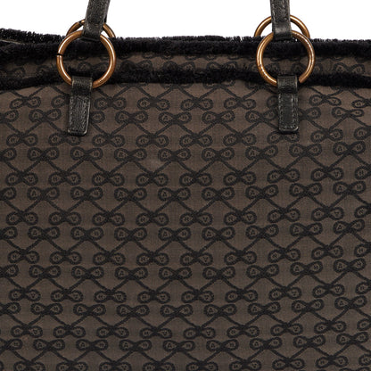 Anya Hindmarch Tote Tote in Black, Fabric — Alternate View 9