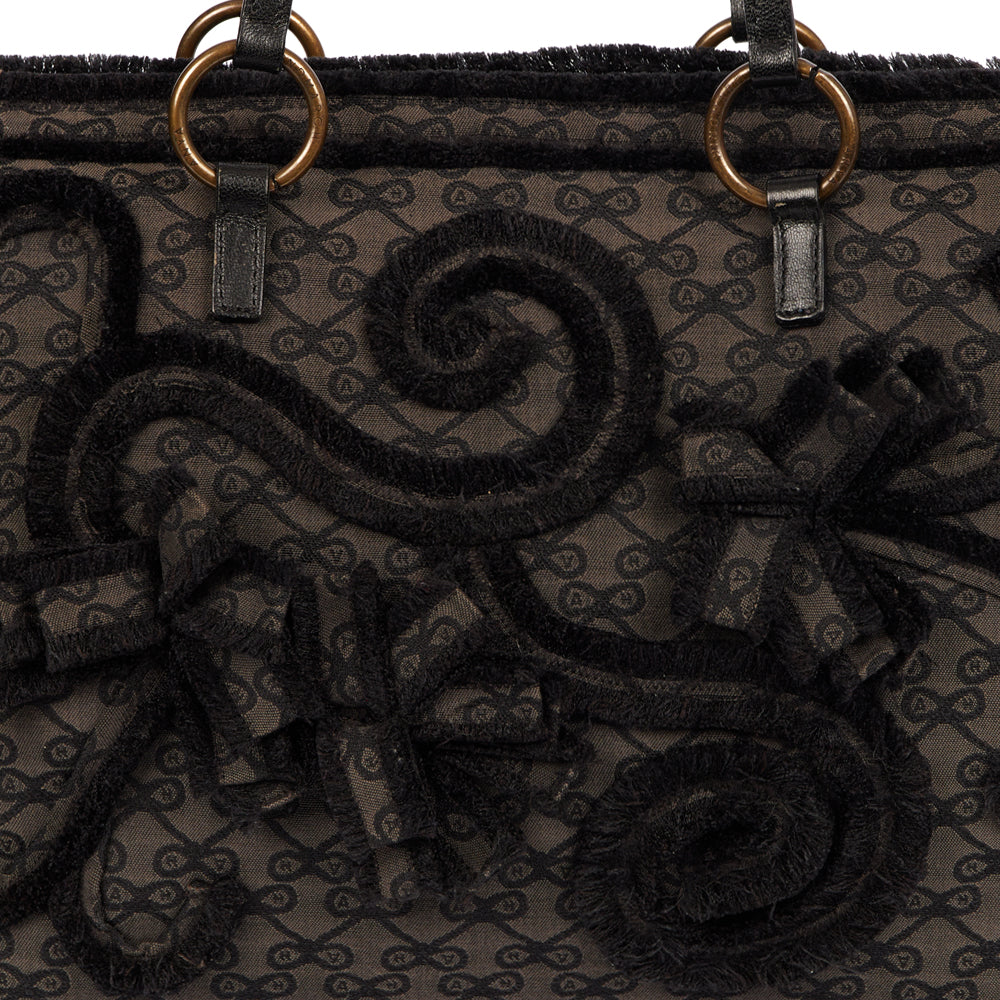 Anya Hindmarch Tote Tote in Black, Fabric — Alternate View 30
