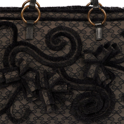 Anya Hindmarch Tote Tote in Black, Fabric — Alternate View 30