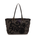 Anya Hindmarch Tote Tote in Black, Fabric — Front View