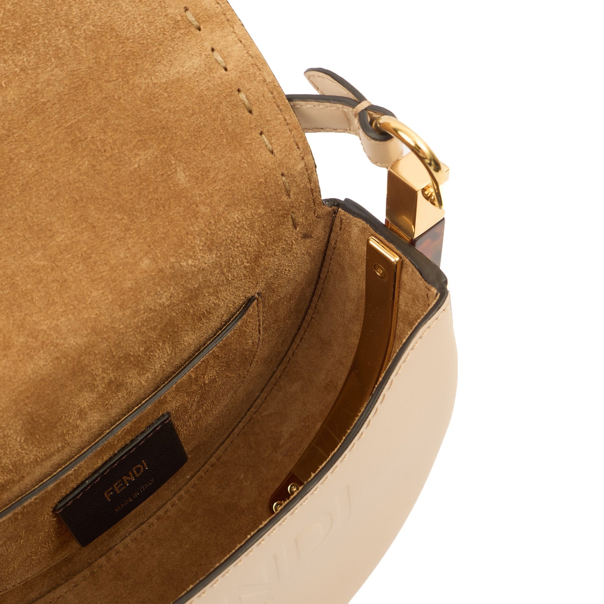 Fendi Cross Body Moonlight in Neutral, Leather — Alternate View 14