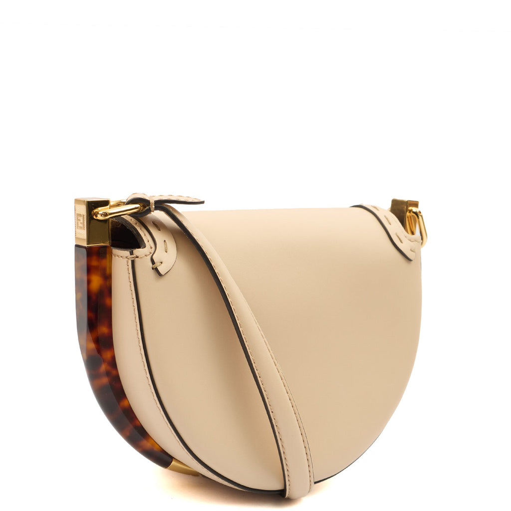 Fendi Cross Body Moonlight in Neutral, Leather — Alternate View 9