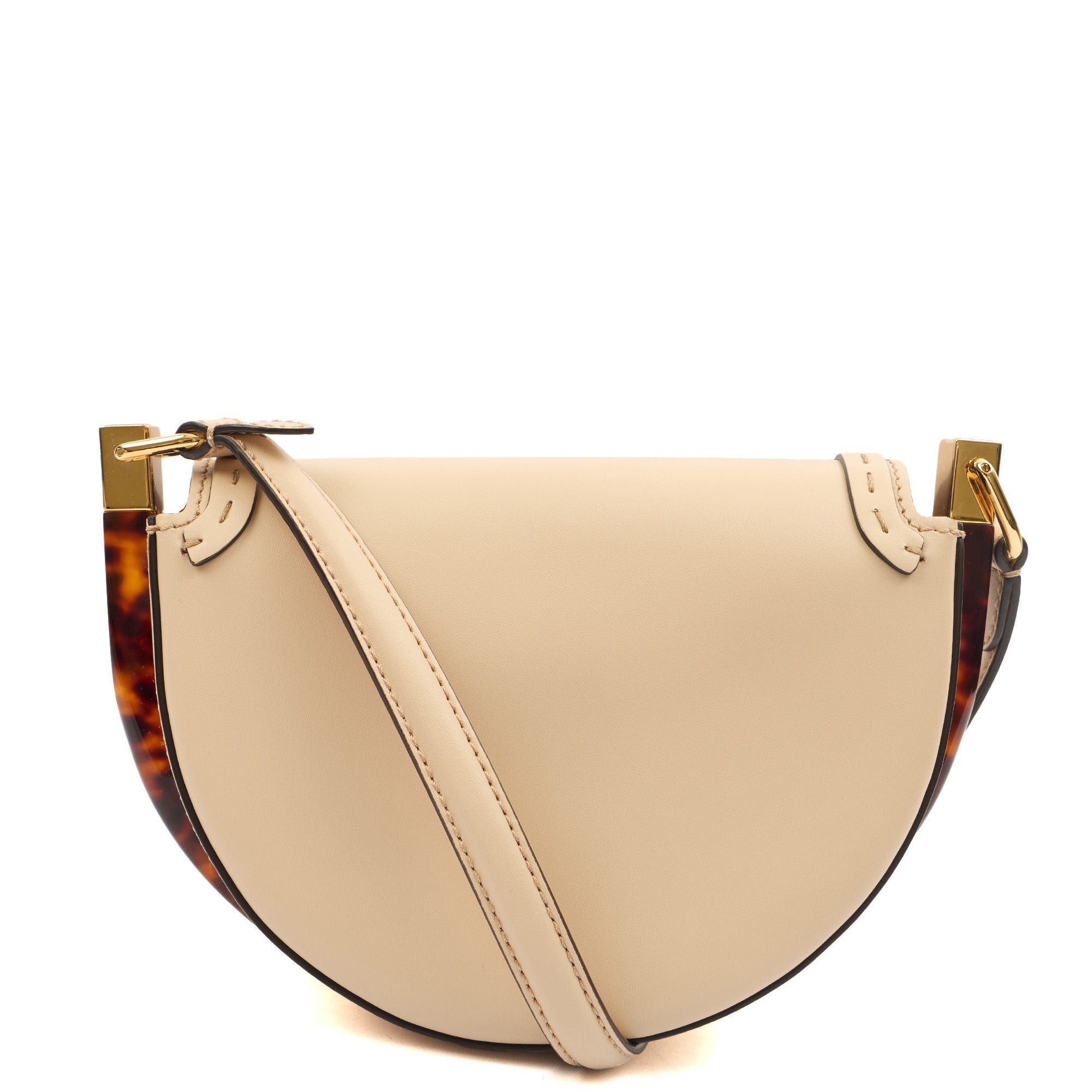 Fendi Cross Body Moonlight in Neutral, Leather — Alternate View 10
