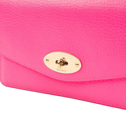 Mulberry Cross Body Darley Shoulder Bag  in Pink, Leather — Alternate View 12