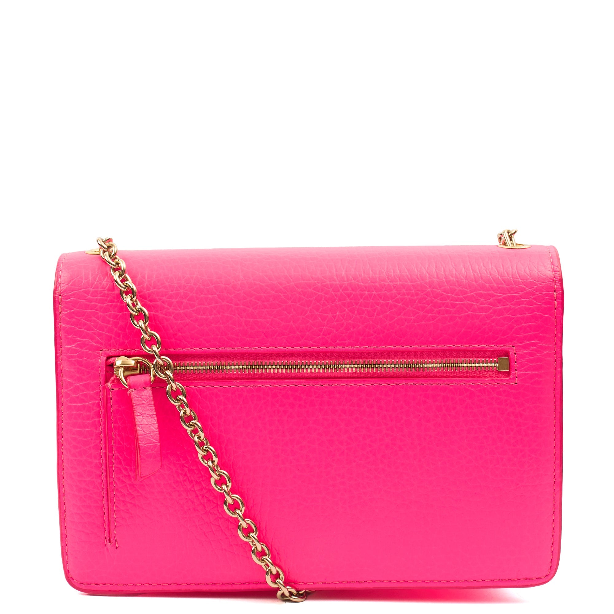 Mulberry Cross Body Darley Shoulder Bag  in Pink, Leather — Back View