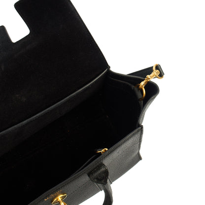 Mulberry Cross Body Bayswater with Strap in Black, Leather — Alternate View 17