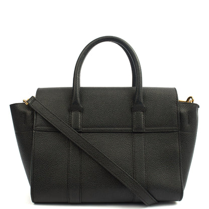 Mulberry Cross Body Bayswater with Strap in Black, Leather — Alternate View 9
