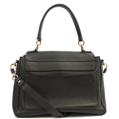 Chloe Top Handle Faye - Medium in Black, Calfskin Leather — Alternate View 9