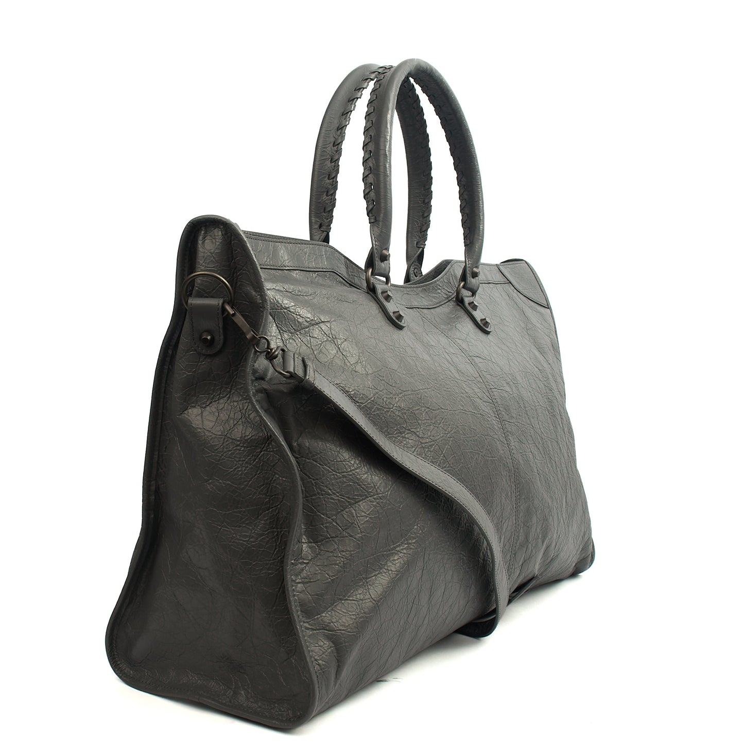 Balenciaga Tote Classic City - XL in Grey, Agneau (Lambskin) — Alternate View 14