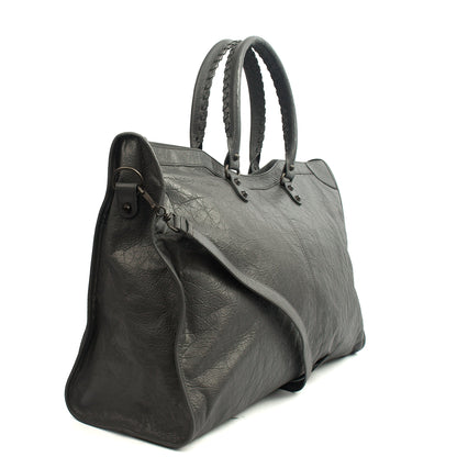 Balenciaga Tote Classic City - XL in Grey, Agneau (Lambskin) — Alternate View 14
