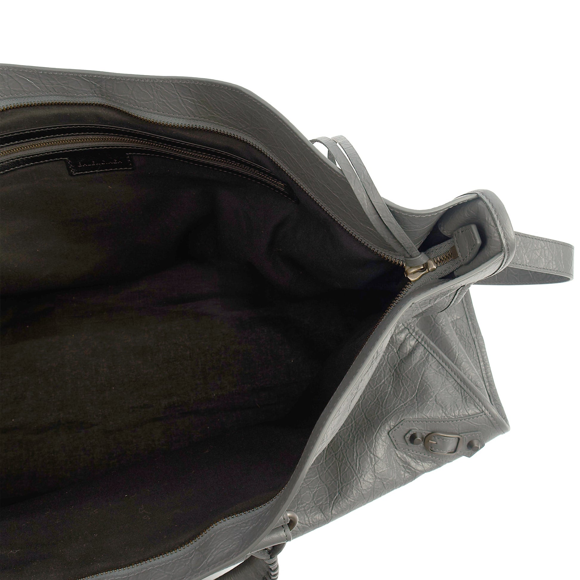 Balenciaga Tote Classic City - XL in Grey, Agneau (Lambskin) — Alternate View 17