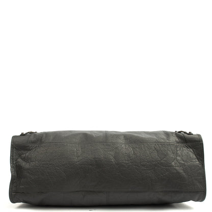 Balenciaga Tote Classic City - XL in Grey, Agneau (Lambskin) — Top View