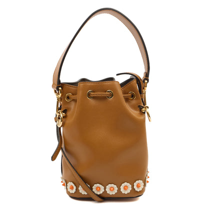 Fendi Bucket Bag Mon Tresor - Mini in Brown, Leather — Alternate View 9