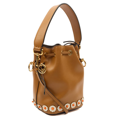 Fendi Bucket Bag Mon Tresor - Mini in Brown, Leather — Alternate View 8