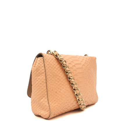 Mulberry Shoulder Bag Cecily  in Coral Orange, Exotic Effect Leather — Alternate View 8