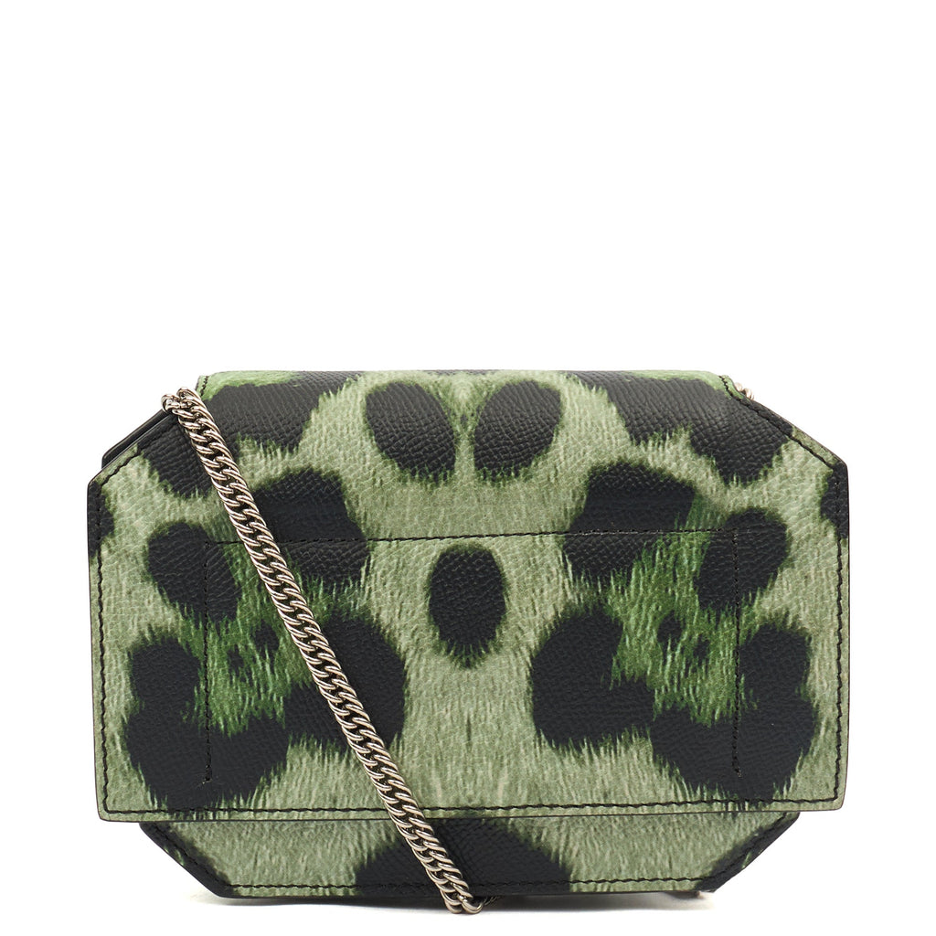 Givenchy Cross Body Pandora Box in Green, Box Calfskin — Top View