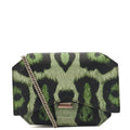 Givenchy Cross Body Pandora Box in Green, Box Calfskin — Front View