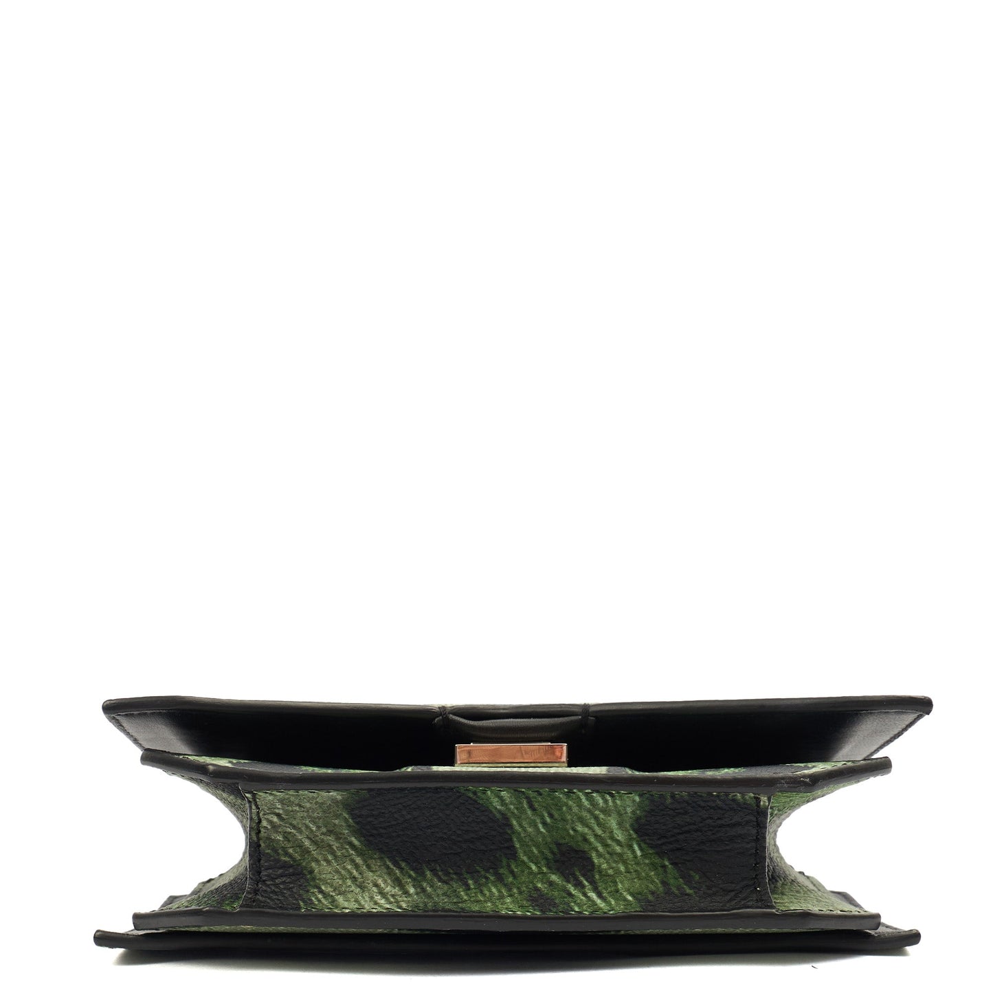 Givenchy Cross Body Pandora Box in Green, Box Calfskin — Detail View