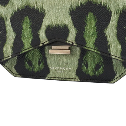 Givenchy Cross Body Pandora Box in Green, Box Calfskin — Lifestyle View