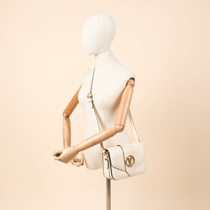 Louis Vuitton Cross Body LV Pont 9  in Neutral, Calfskin Leather — Side View