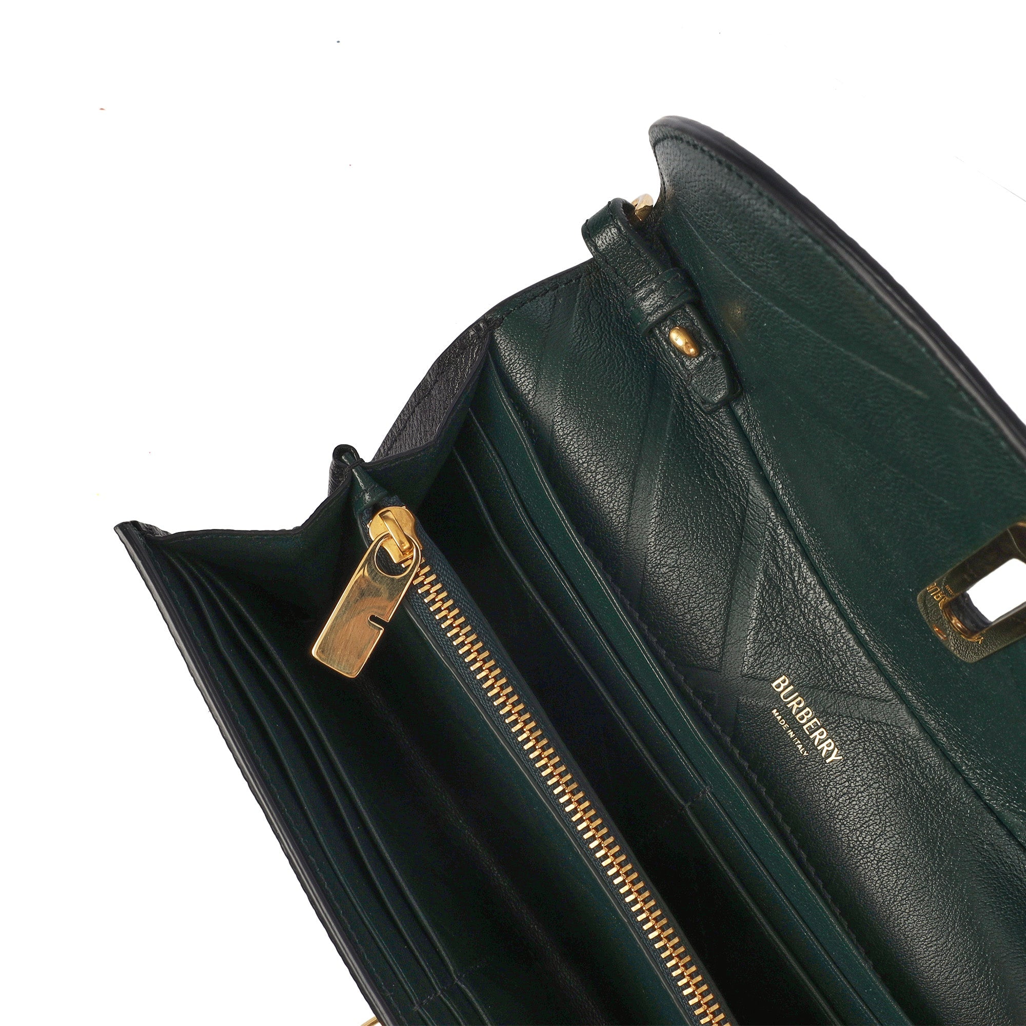 Burberry Cross Body Mini Rocking Horse Bag in Black, Leather — Alternate View 8