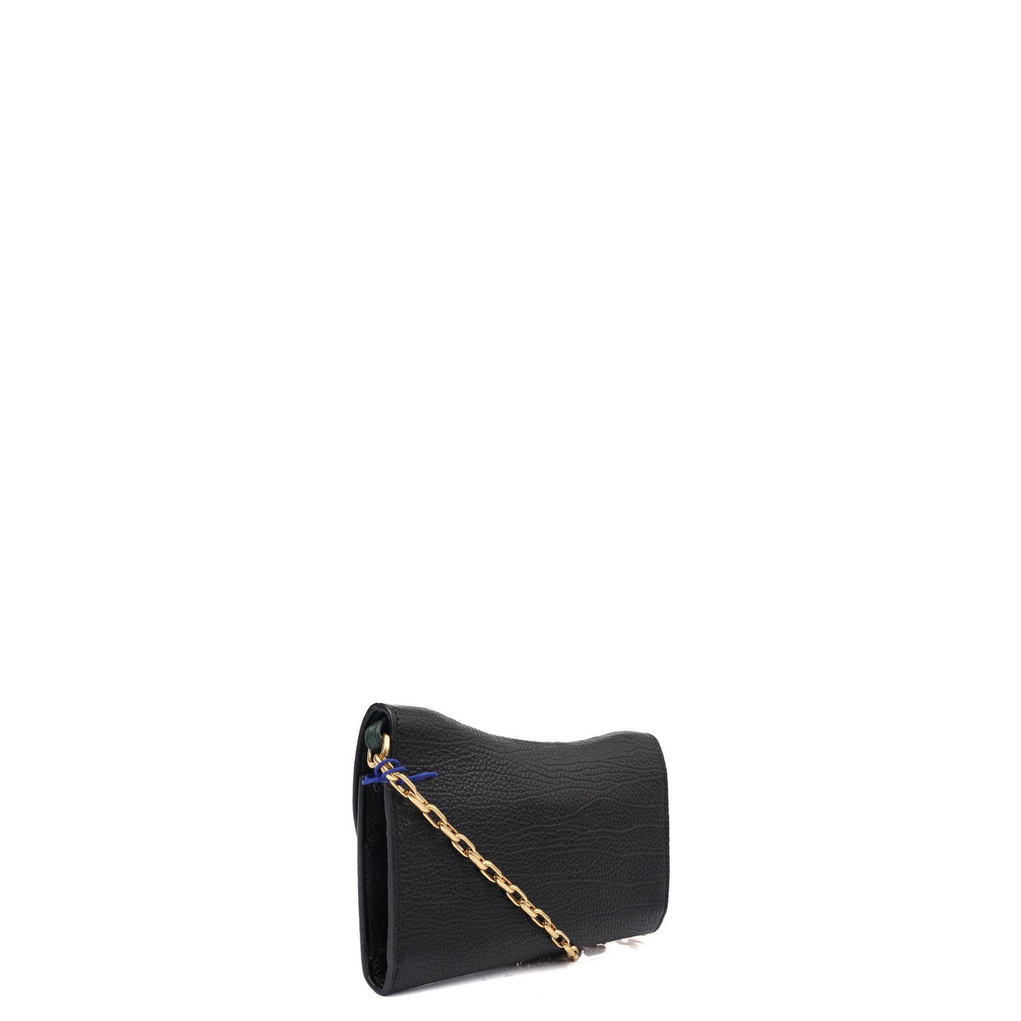 Burberry Cross Body Mini Rocking Horse Bag in Black, Leather — Side View