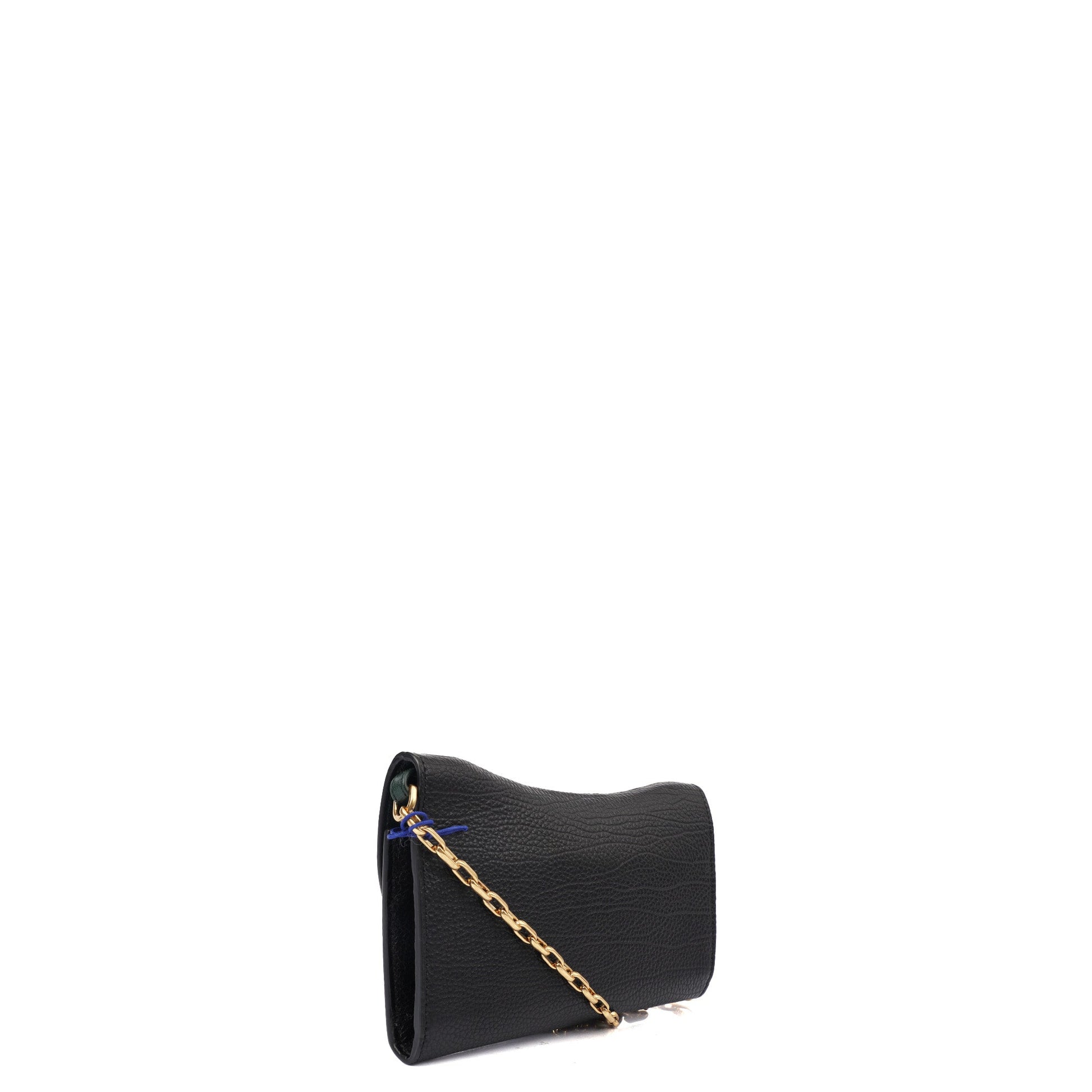 Burberry Cross Body Mini Rocking Horse Bag in Black, Leather — Side View