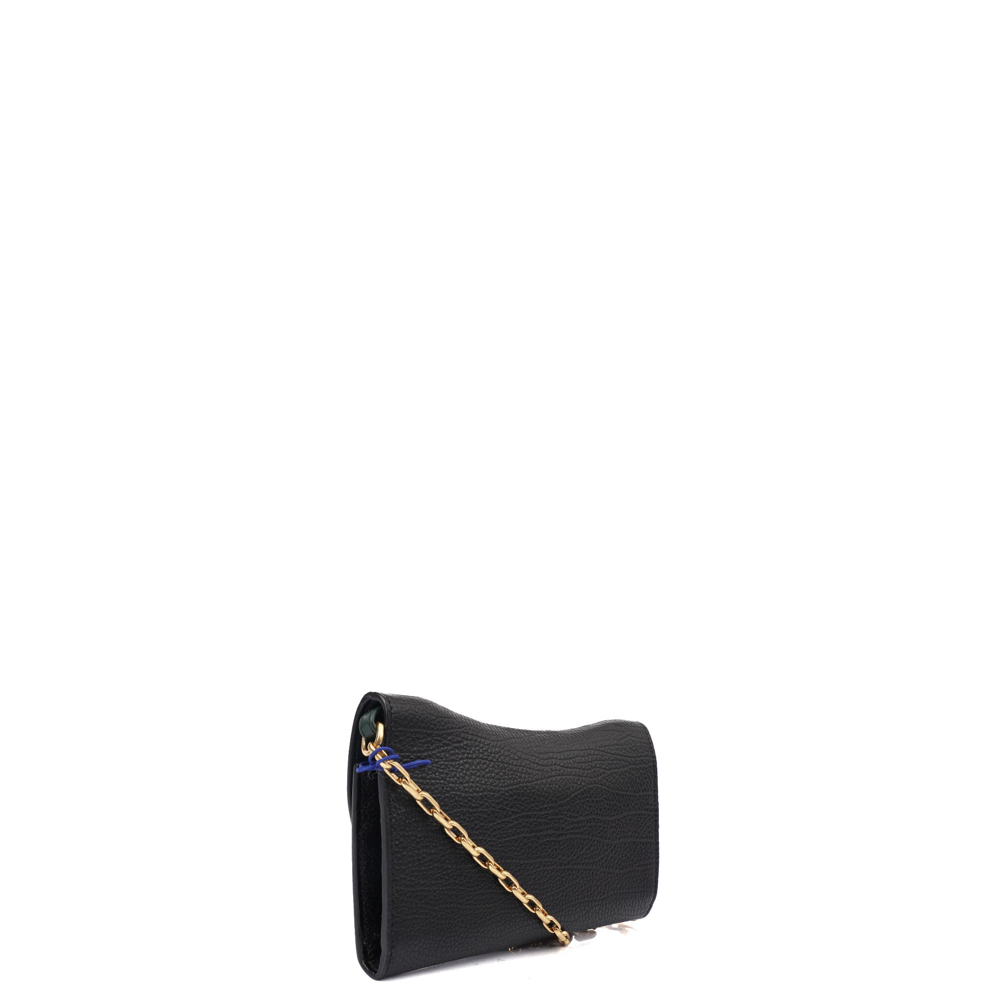 Burberry Cross Body Mini Rocking Horse Bag in Black, Leather — Side View