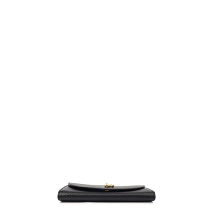 Burberry Cross Body Mini Rocking Horse Bag in Black, Leather — Top View