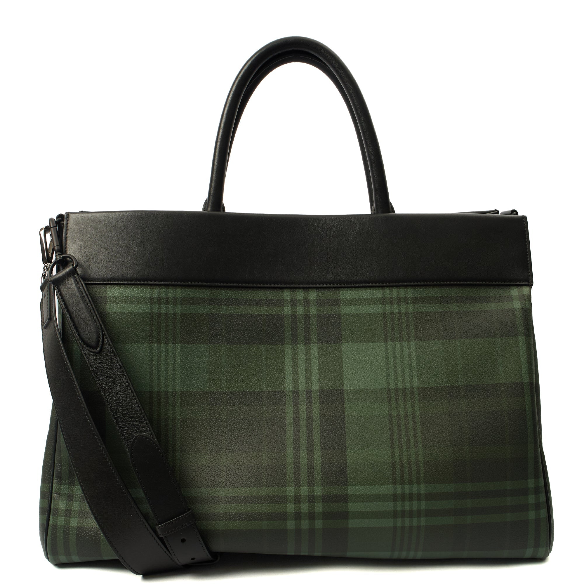 Mulberry Tote Iris Hobo in Green, Leather — Back View