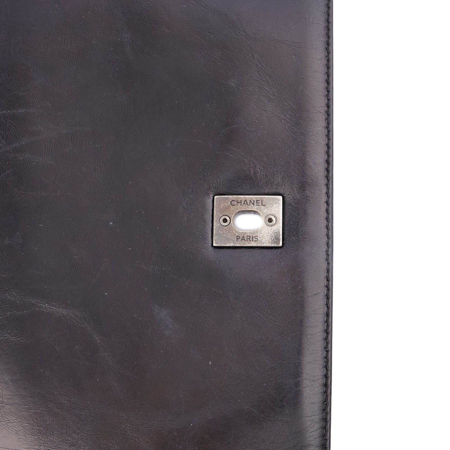 Chanel Shoulder Bag Flap Bag in Black, Calfskin Leather — Alternate View 29