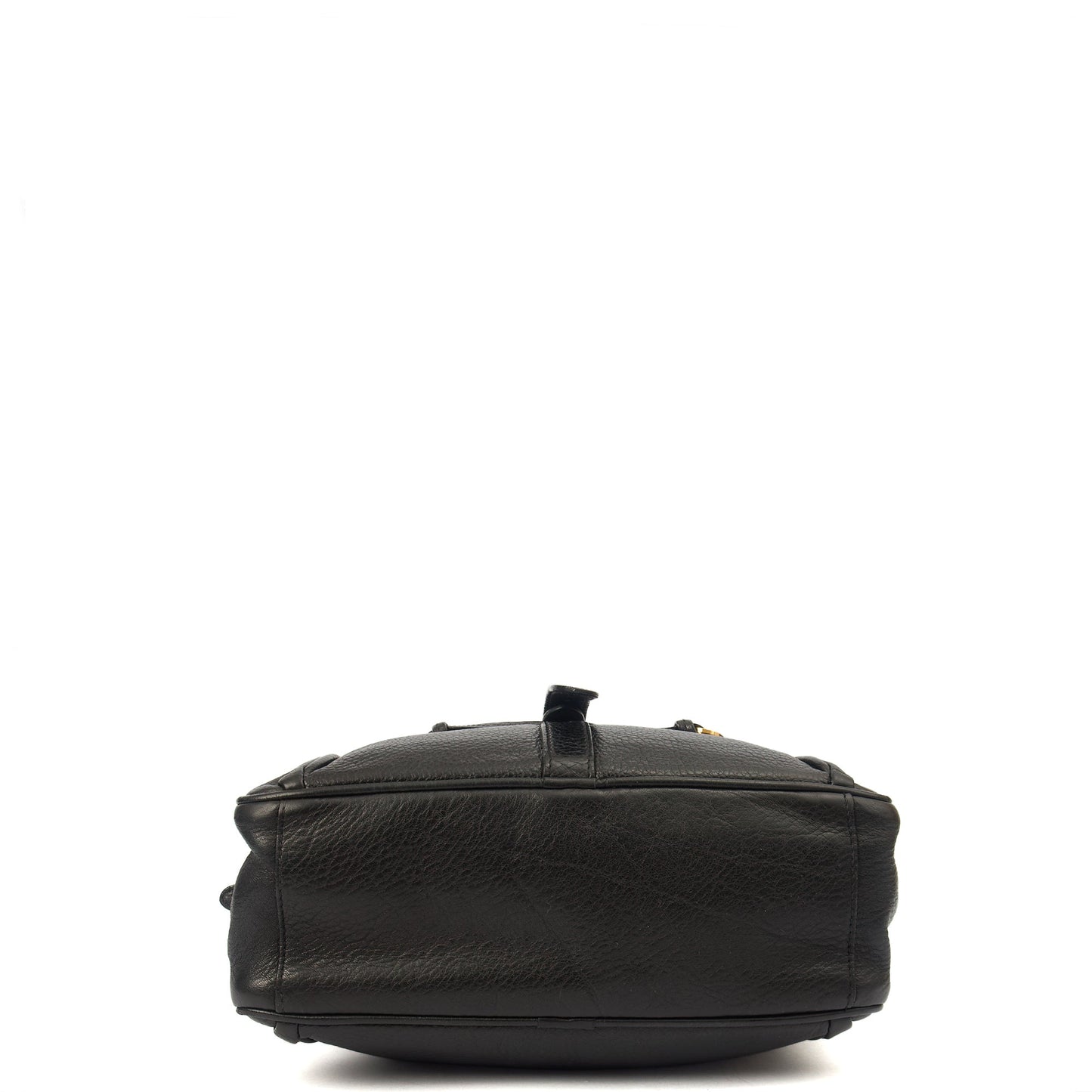 Mulberry Shoulder Bag Mabel - Small  in Black, Leather — Top View