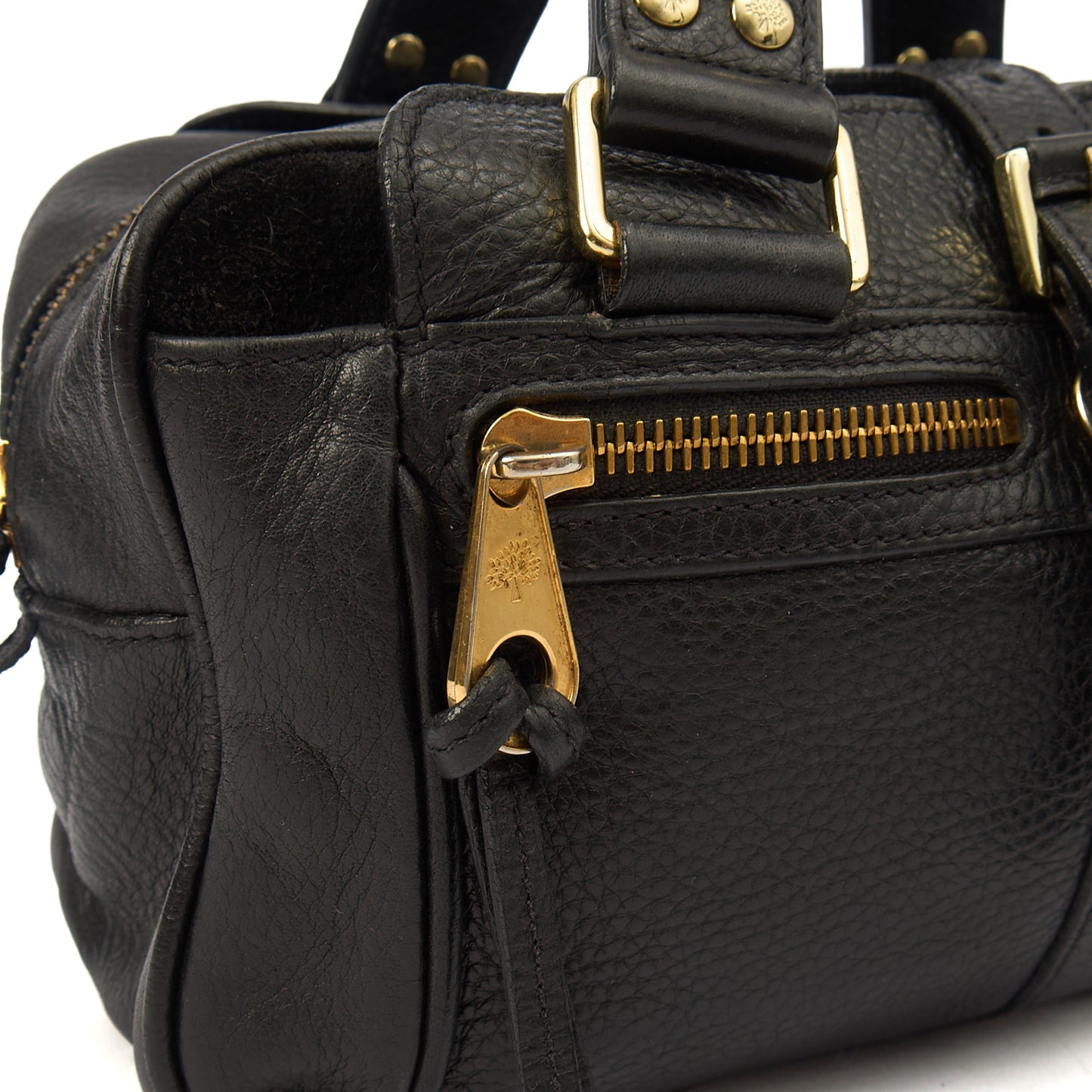 Mulberry Shoulder Bag Mabel - Small  in Black, Leather — Detail View