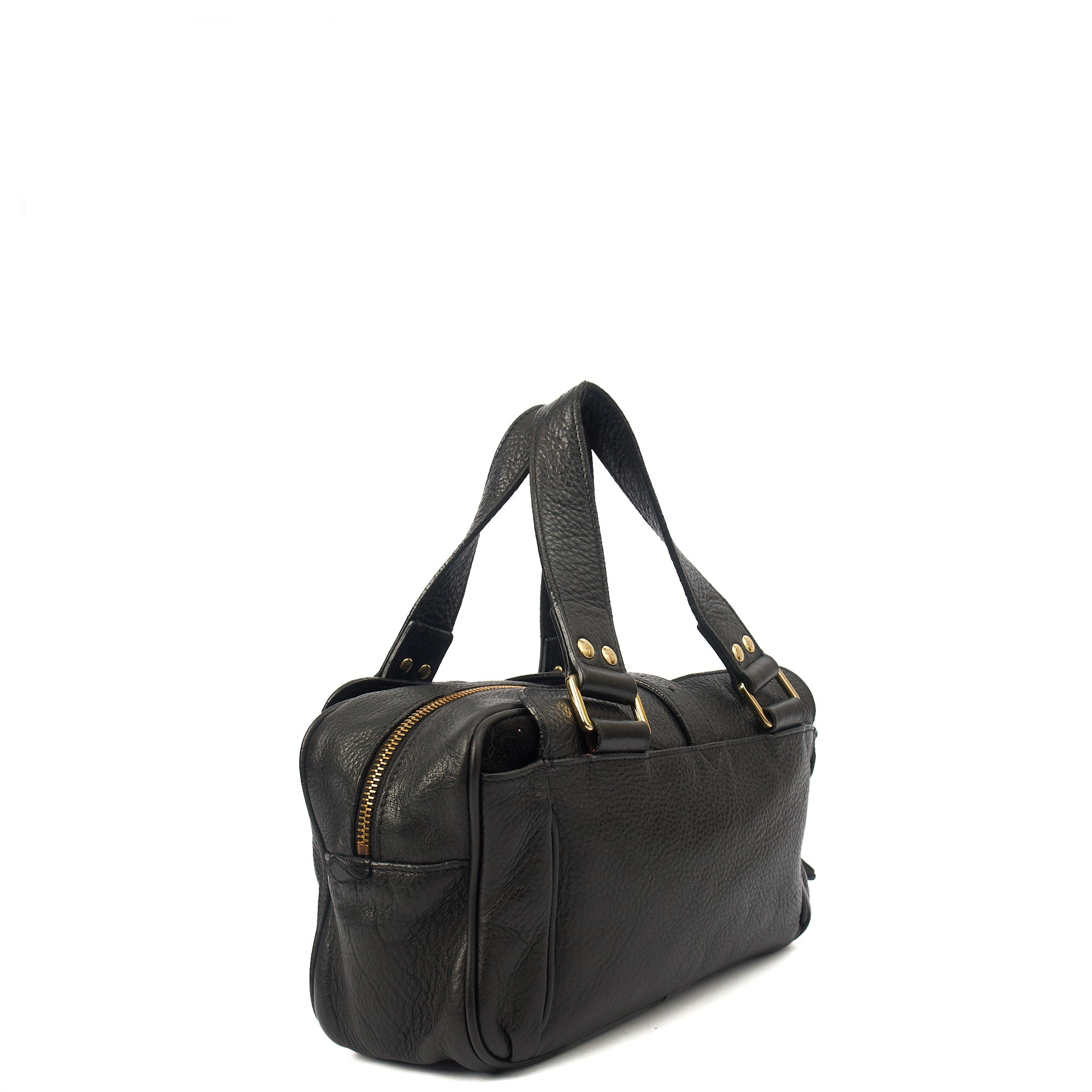 Mulberry Shoulder Bag Mabel - Small  in Black, Leather — Side View